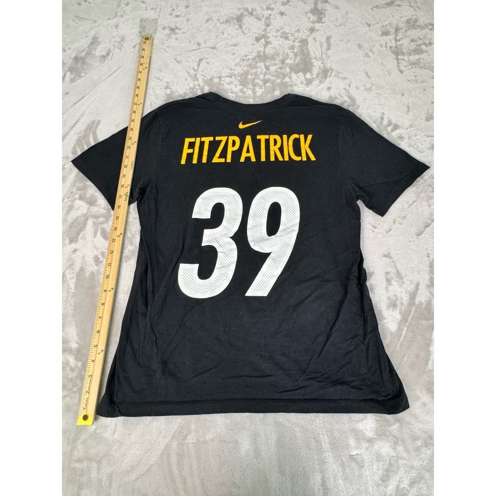 Pittsburgh Steelers NFL Football Size‎ Medium  Black Short Sleeved